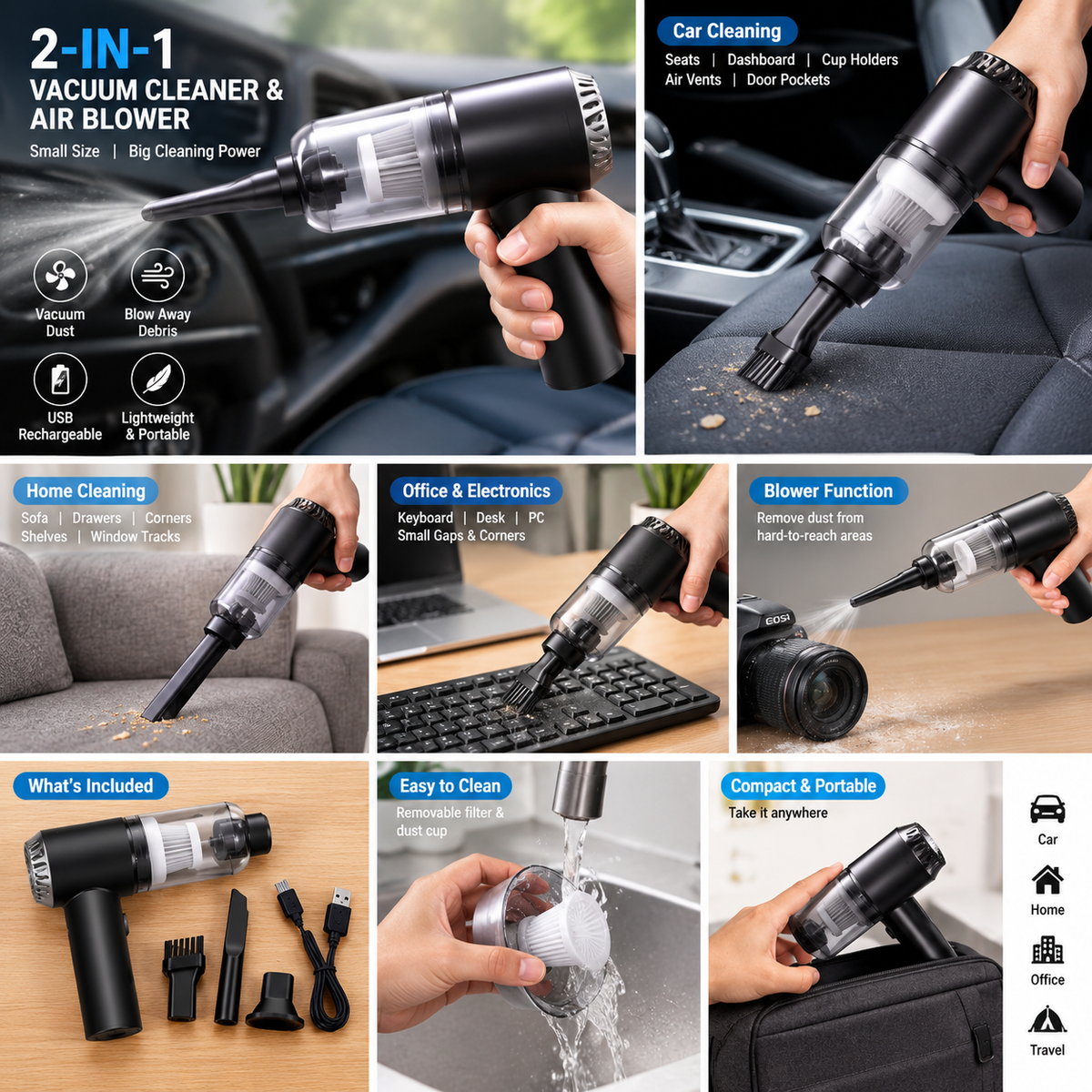 3 in 1 Vaccum cleaner